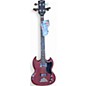 Used 2015 Gibson SG Bass Wine Red Electric Bass Guitar thumbnail