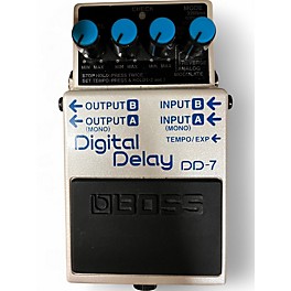 Used BOSS DD7 Digital Delay Effect Pedal