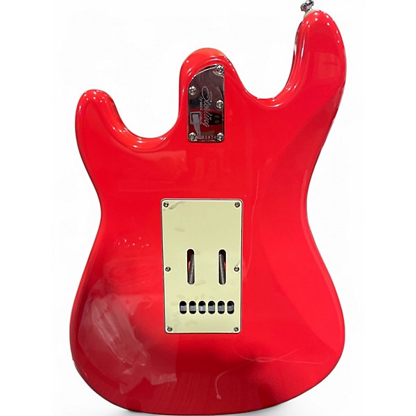 Used Sterling by Music Man Cutlass Red Solid Body Electric Guitar