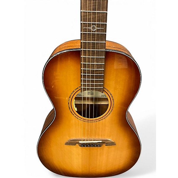 Used Alvarez AMP610E2 Sandburst Acoustic Electric Guitar