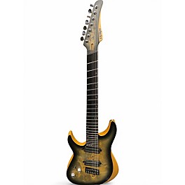 Used Schecter Guitar Research REAPER LH 7 Sandburst Electric Guitar