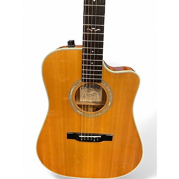 Used Alvarez 5083N Fusion Natural Acoustic Electric Guitar
