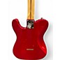 Used 2016 Fender American Deluxe Telecaster Crimson Red Trans Solid Body Electric Guitar