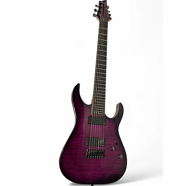 Used Schecter Guitar Research Banshee 7 Active Purple Solid Body Electric Guitar,New Products : American Fashion Style Bags On Sale