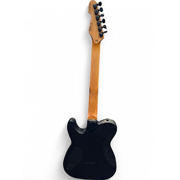 Used ESP LTD TE-1000 Black Solid Body Electric Guitar
