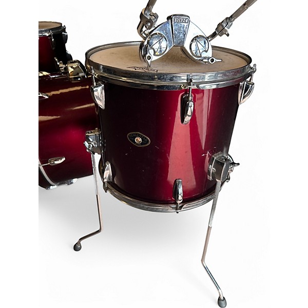 Used TAMA 5 Piece Stagestar Candy Apple Mist Drum Kit