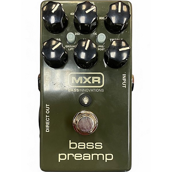 Used MXR M81 BASS PREAMP Bass Effect Pedal