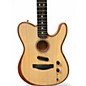 Used Fender American Acoustasonic Telecaster Natural Acoustic Electric Guitar thumbnail