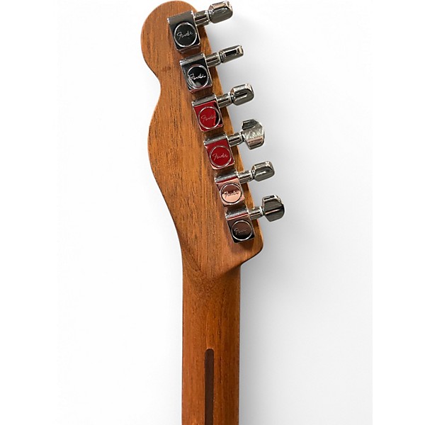 Used Fender American Acoustasonic Telecaster Natural Acoustic Electric Guitar