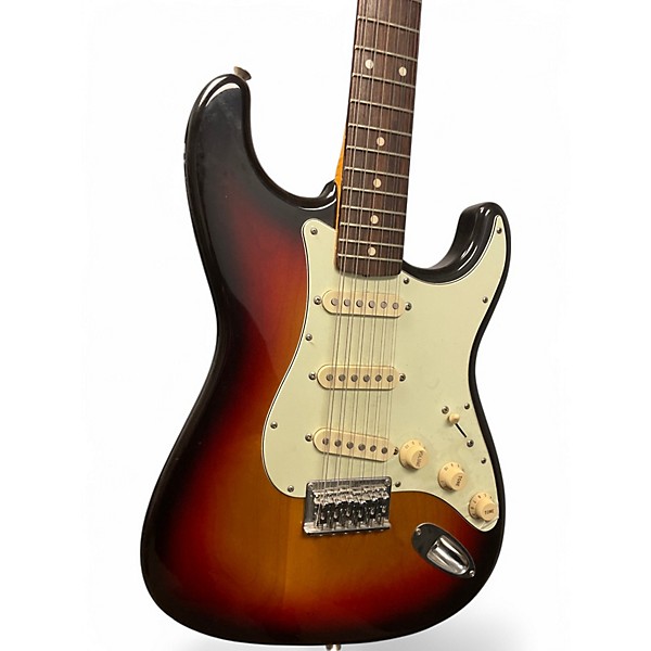 Used 2000s Fender STRATOCASTER 12 STRING Sunburst Solid Body Electric Guitar