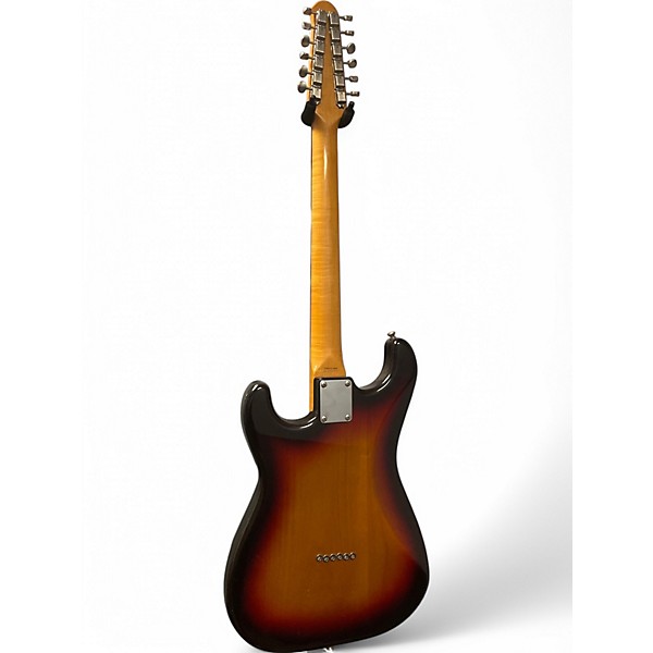 Used 2000s Fender STRATOCASTER 12 STRING Sunburst Solid Body Electric Guitar