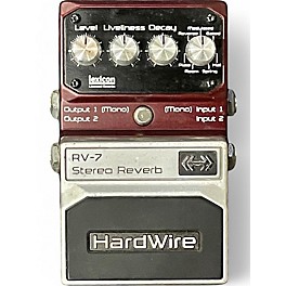 Used DigiTech Hardwire Series RV7 Reverb Effect Pedal