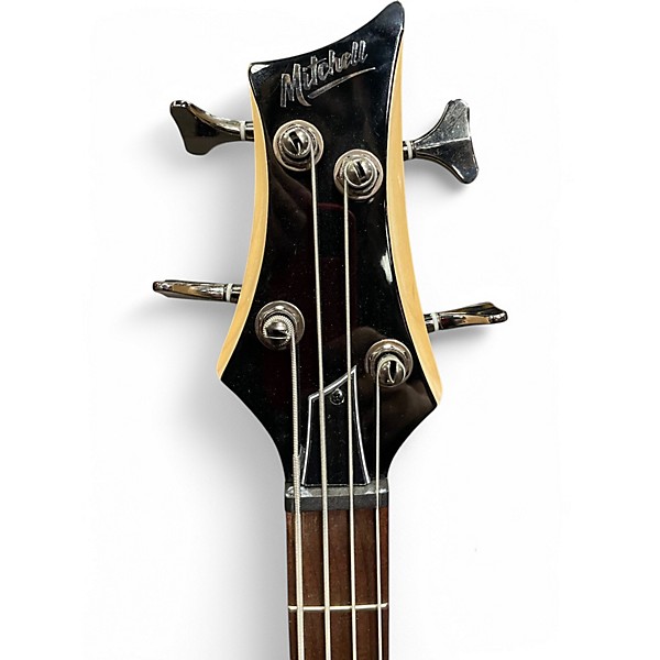Used Mitchell MB200 Black Electric Bass Guitar