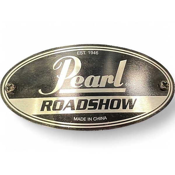 Used Pearl 5.5X14 ROADSHOW Black and Silver Drum