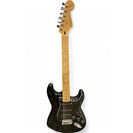 Used Fender FSR Standard Stratocaster HSS Black Solid Body Electric Guitar