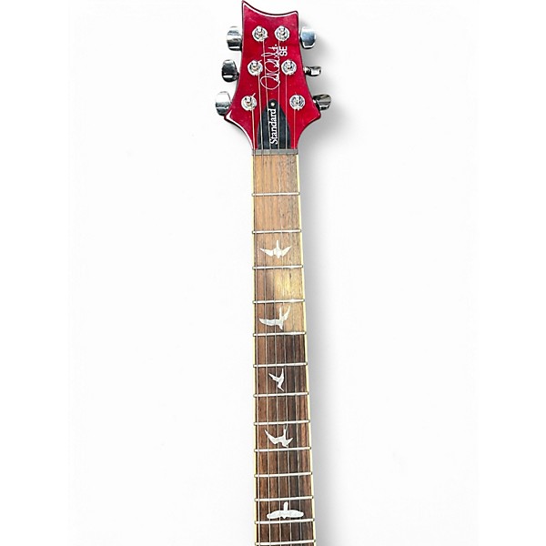Used PRS Used PRS Standard 24 Trans Crimson Red Solid Body
