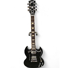 Used Gibson SG Standard Black Solid Body Electric Guitar