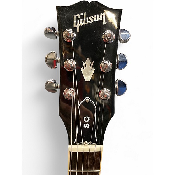 Used Gibson SG Standard Black Solid Body Electric Guitar