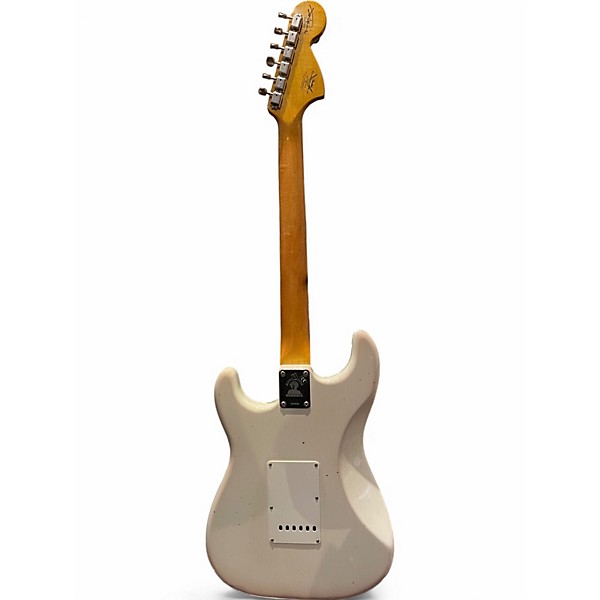 Used Fender VOODOO CHILD JIMI HENDRIX STRATOCASTER Olympic White Solid Body Electric Guitar