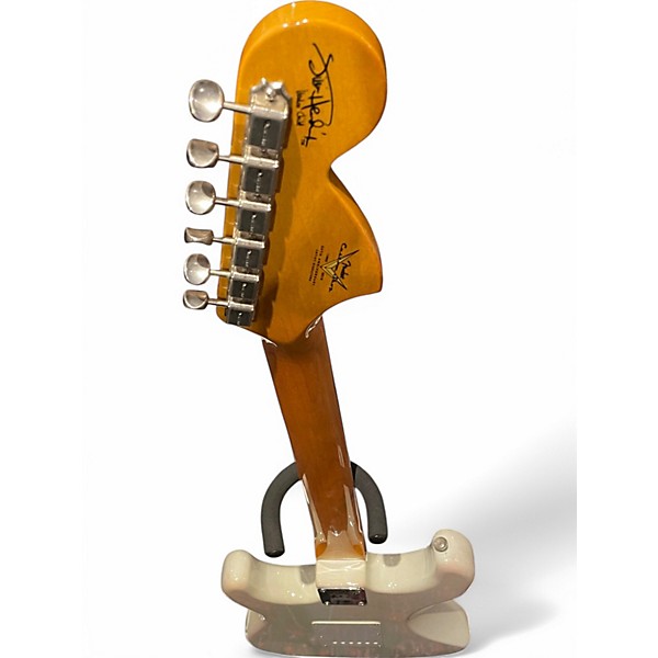 Used Fender VOODOO CHILD JIMI HENDRIX STRATOCASTER Olympic White Solid Body Electric Guitar