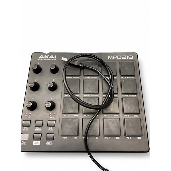 Used Akai Professional MPD218 MIDI Controller