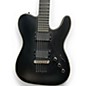 Used Schecter Guitar Research Blackjack SLS PT CUSTOM ACTIVE Black Solid Body Electric Guitar