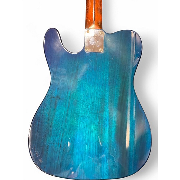 Used J. Robert T Style Blue Burst Solid Body Electric Guitar