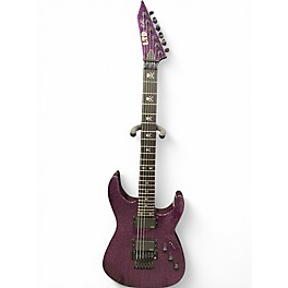 Used ESP LTD KH-602  Purple Sparkle Solid Body Electric Guitar