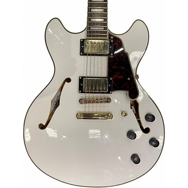Used D'Angelico EX-DC/SP Champagne Hollow Body Electric Guitar