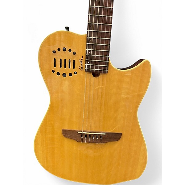 Used Godin Multiac Concert Natural Acoustic Electric Guitar