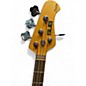Used Sterling by Music Man Sub 4 Natural Electric Bass Guitar