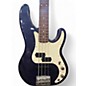 Vintage 1990 Fender Precision Plus Blue Electric Bass Guitar