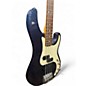 Vintage 1990 Fender Precision Plus Blue Electric Bass Guitar