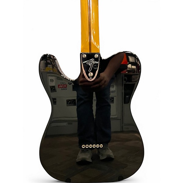Used 2023 Fender VINTAGE II 77 TELECASTER CUSTOM Black Solid Body Electric Guitar