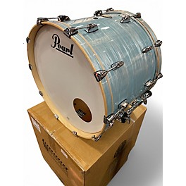 Used Pearl 5 Piece SESSION studio select ice blue oyster Drum Kit