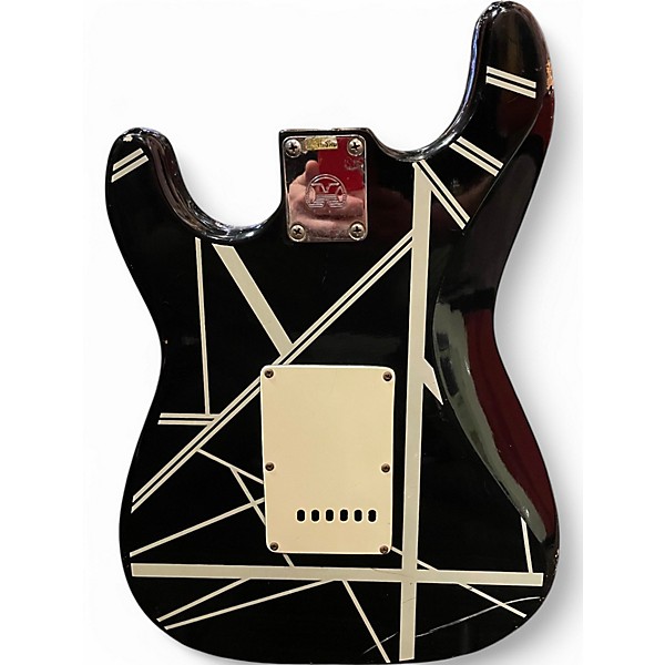 Used Hondo EVH 5044813 Black Solid Body Electric Guitar