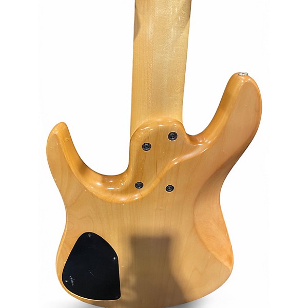 Used 2000 Fodera AJ5 Spalted Maple Electric Bass Guitar
