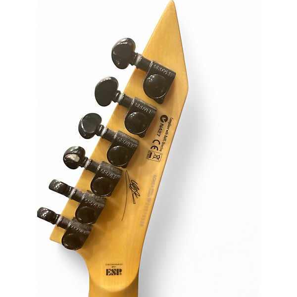 Used ESP LTD MK-600 Black Solid Body Electric Guitar