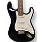 Used 2017 Vintage V6 Reissued Strat Black Solid Body Electric Guitar