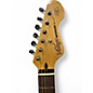 Used 2017 Vintage V6 Reissued Strat Black Solid Body Electric Guitar