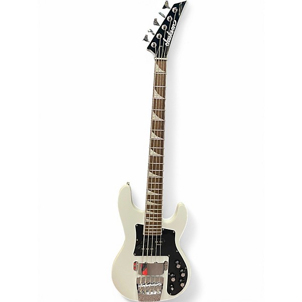 Used Jackson X SERIES CONCERT CBNXT White Electric Bass Guitar,Specials : American Fashion Style Bags On Sale