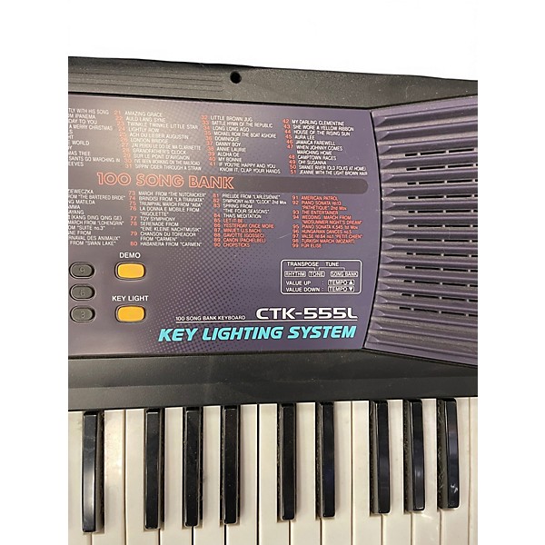 Used Casio CTK555L Keyboard Workstation