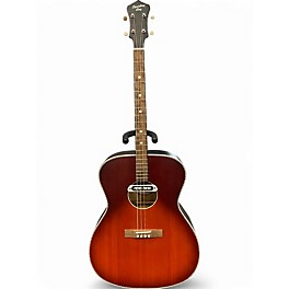 Used Recording King ROST 7 TS 2 Tone Sunburst Acoustic Electric Guitar