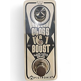 Used Pigtronix Class A Boost Effect Pedal