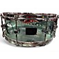 Used Spaun 13X5.5 ACRYLIC SNARE COKE BOTTLE CLEAR Drum