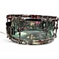 Used Spaun 13X5.5 ACRYLIC SNARE COKE BOTTLE CLEAR Drum