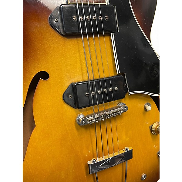 Vintage 1961 Gibson ES330TD Sunburst Solid Body Electric Guitar
