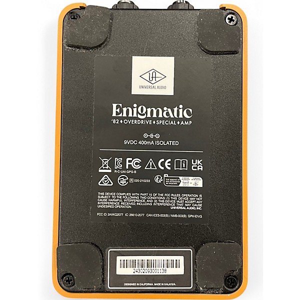 Used Universal Audio ENIGMATIC Effect Pedal