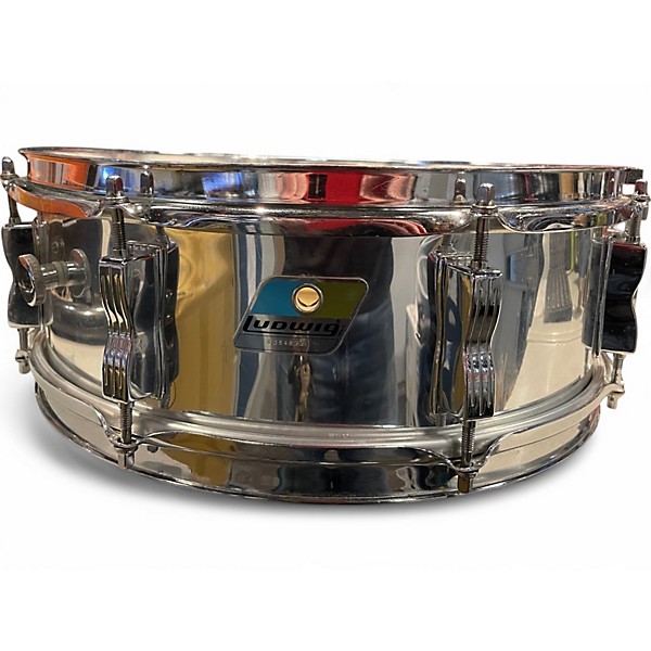 Used Ludwig 14X5 snare Chrome Drum