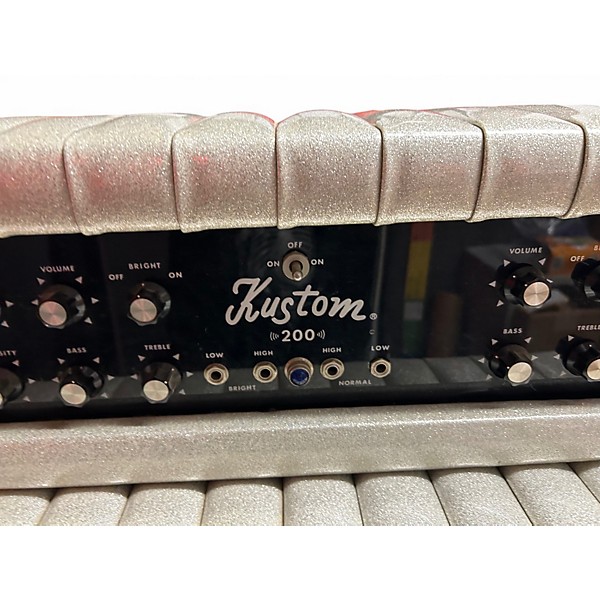 Used Kustom K200B Tube Bass Amp Head